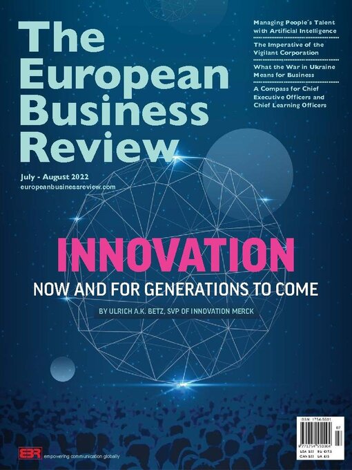 Title details for The European Business Review by EBR Media Limited - Available